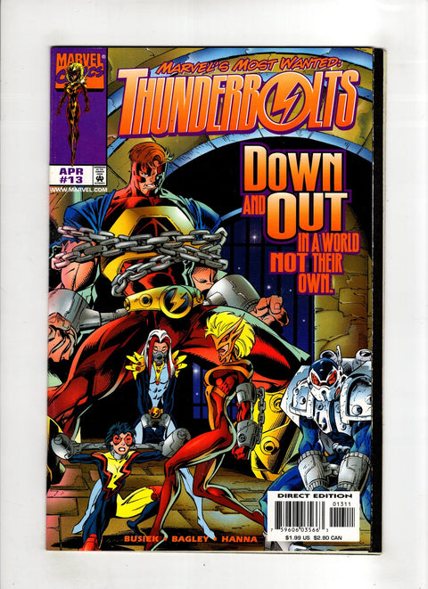 Thunderbolts, Vol. 1 #13 (1998) Buy & Sell Comics Online Comic Shop Toronto Canada