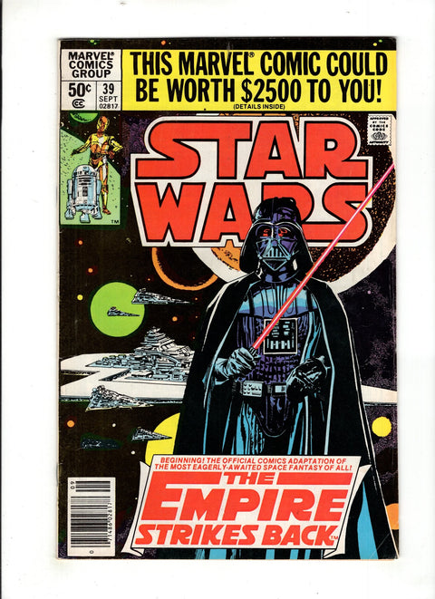 Star Wars, Vol. 1 (Marvel) #39 (1980) Buy & Sell Comics Online Comic Shop Toronto Canada
