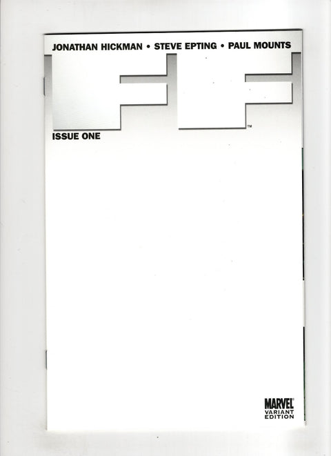 FF, Vol. 1 #1 (Cvr E) (2011) Blank Cover Variant E Blank Cover Variant Buy & Sell Comics Online Comic Shop Toronto Canada
