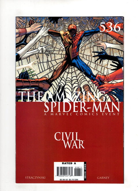 The Amazing Spider-Man, Vol. 2 #536 (Cvr A) (2006) Ron Garney A Ron Garney Buy & Sell Comics Online Comic Shop Toronto Canada