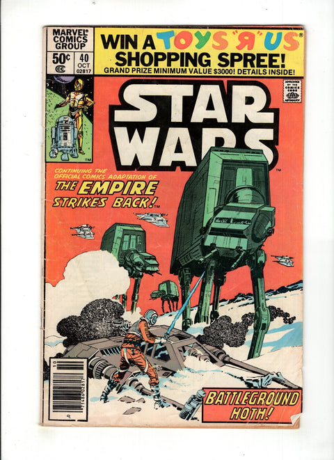 Star Wars, Vol. 1 (Marvel) #40 (1980) 1st Rogue Squadron 1st Rogue Squadron Buy & Sell Comics Online Comic Shop Toronto Canada