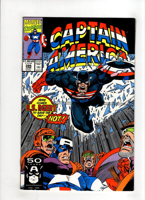 Captain America, Vol. 1 #386 (1991) Buy & Sell Comics Online Comic Shop Toronto Canada