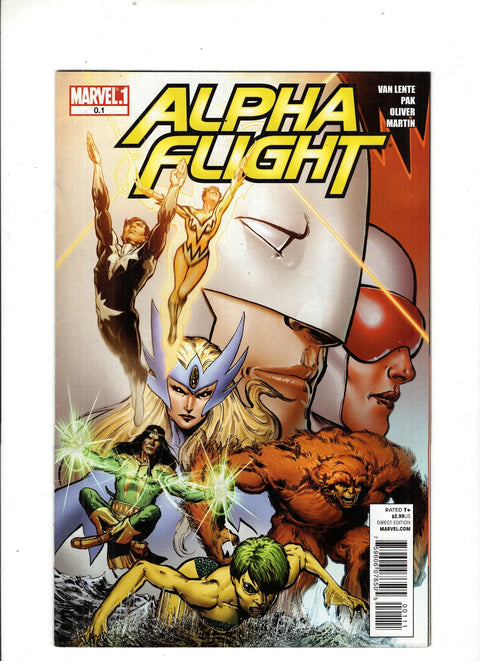 Alpha Flight, Vol. 4 #0 (Cvr .1) (2011) Point One .1 Point One Buy & Sell Comics Online Comic Shop Toronto Canada