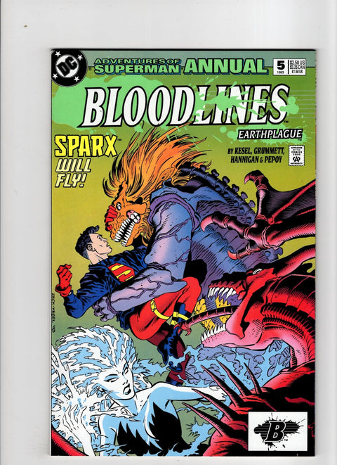 The Adventures of Superman Annual #5 (1993) Buy & Sell Comics Online Comic Shop Toronto Canada