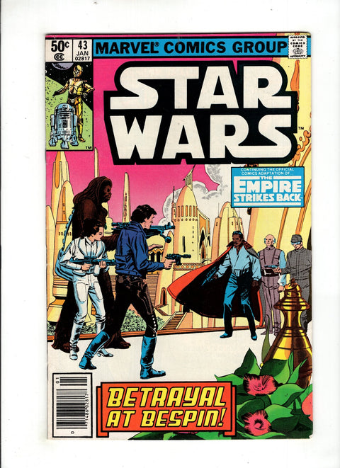 Star Wars, Vol. 1 (Marvel) #43 (1981) 1st Lando Calrissian 1st Lando Calrissian Buy & Sell Comics Online Comic Shop Toronto Canada