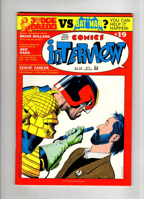 David Anthony Kraft's Comics Interview #19 (1985) Buy & Sell Comics Online Comic Shop Toronto Canada