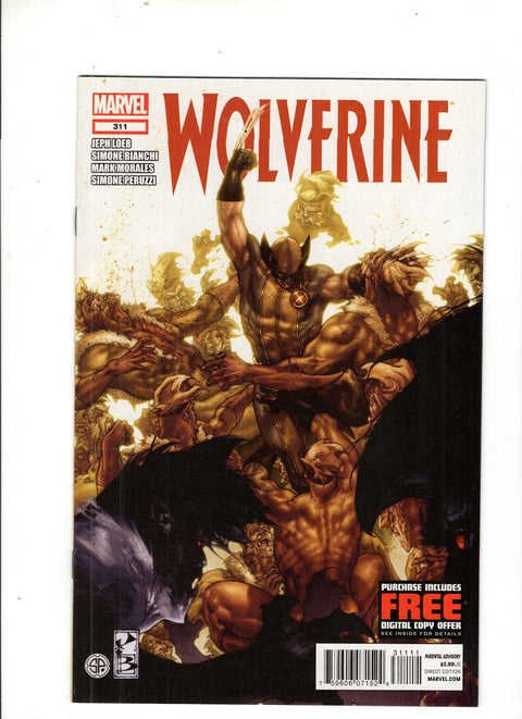 Wolverine, Vol. 4 #311 (Cvr A) (2012) Simone Bianchi A Simone Bianchi Buy & Sell Comics Online Comic Shop Toronto Canada