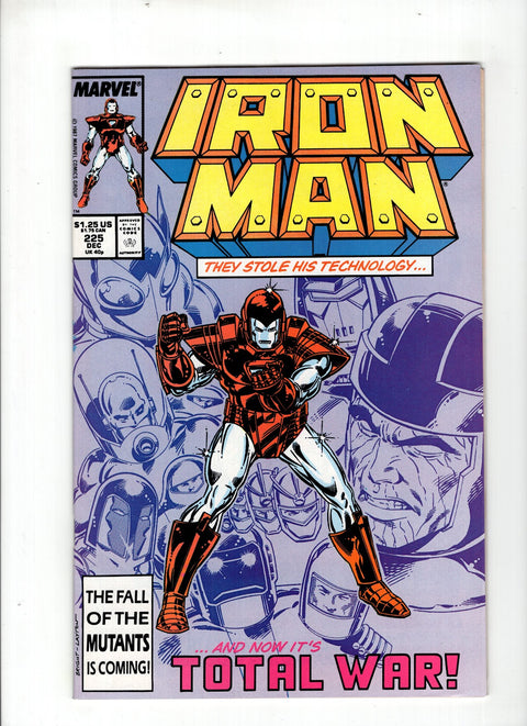 Iron Man, Vol. 1 #225 (1987) Buy & Sell Comics Online Comic Shop Toronto Canada