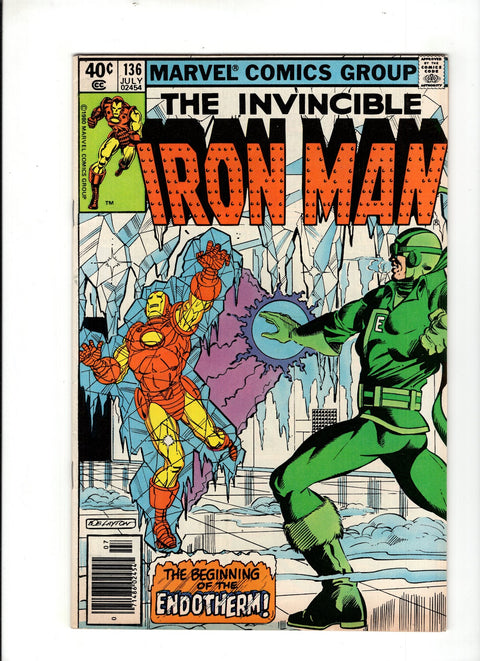 Iron Man, Vol. 1 #136 (1980) Newsstand Edition Newsstand Edition Buy & Sell Comics Online Comic Shop Toronto Canada