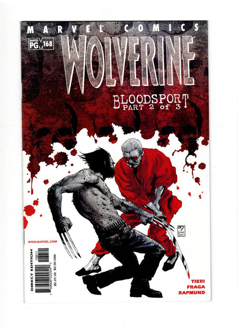 Wolverine, Vol. 2 #168 (2001) Buy & Sell Comics Online Comic Shop Toronto Canada