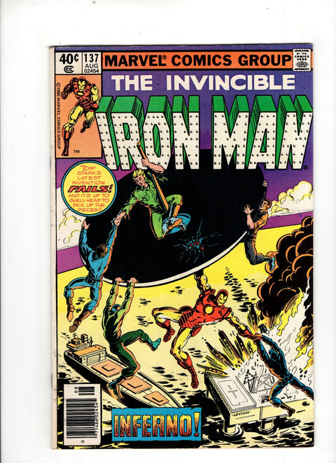 Iron Man, Vol. 1 #137 (1980) Newsstand Edition Newsstand Edition Buy & Sell Comics Online Comic Shop Toronto Canada