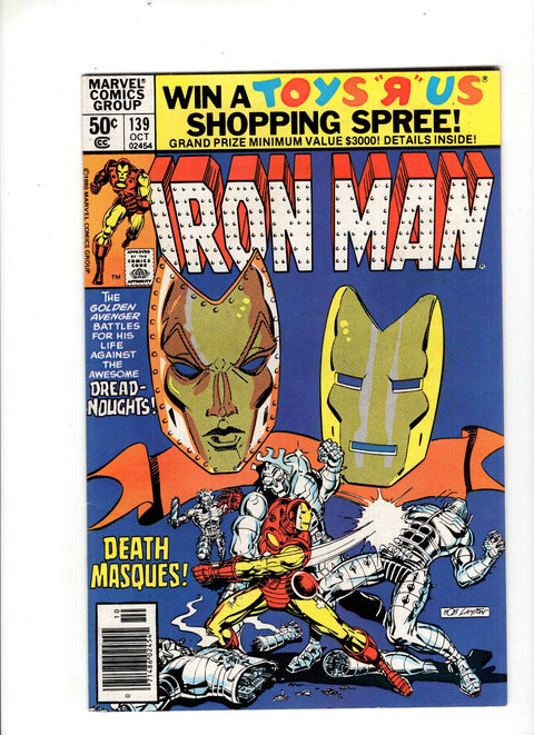 Iron Man, Vol. 1 #139 (1980) Newsstand Edition Newsstand Edition Buy & Sell Comics Online Comic Shop Toronto Canada