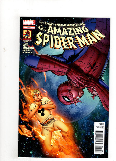 The Amazing Spider-Man, Vol. 2 #681 (Cvr A) (2012) Giuseppe Camuncoli A Giuseppe Camuncoli Buy & Sell Comics Online Comic Shop Toronto Canada
