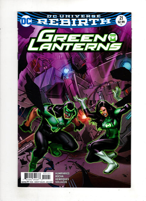 Green Lanterns #21 (Cvr B) (2017) Emanuela Lupacchino Variant B Emanuela Lupacchino Variant Buy & Sell Comics Online Comic Shop Toronto Canada