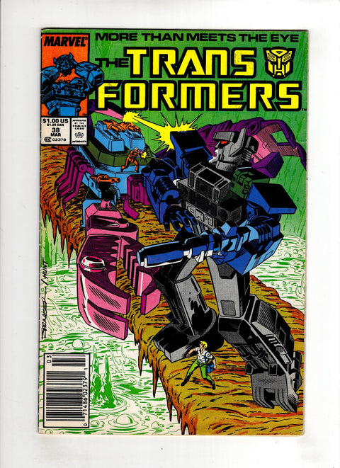 Transformers (Marvel) #38 (1987) Newsstand Edition Newsstand Edition Buy & Sell Comics Online Comic Shop Toronto Canada