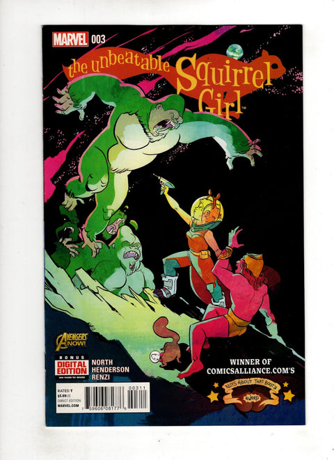 Unbeatable Squirrel Girl, Vol. 1 #3 (Cvr A) (2015) Erica Henderson A Erica Henderson Buy & Sell Comics Online Comic Shop Toronto Canada
