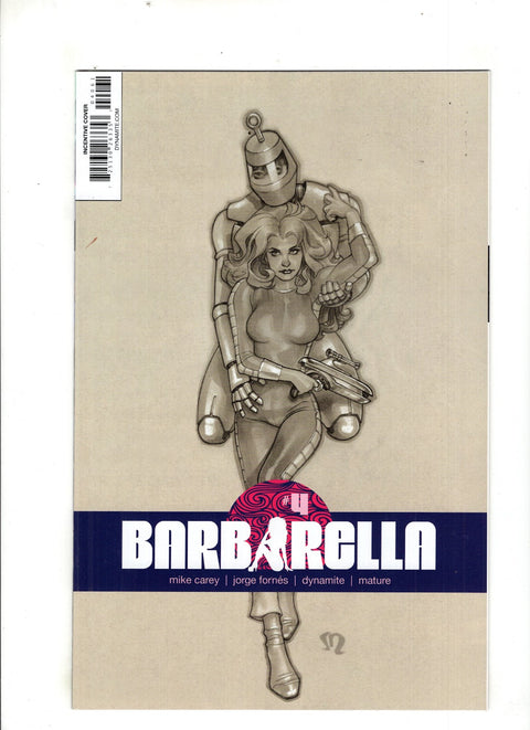 Barbarella, Vol. 1 #4 (Cvr F) (2018) 10 Copy Roux B&w Incentive F 10 Copy Roux B&w Incentive Buy & Sell Comics Online Comic Shop Toronto Canada