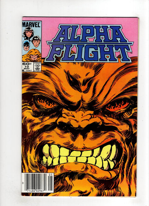 Alpha Flight, Vol. 1 #10 (1984) Newsstand Edition Newsstand Edition Buy & Sell Comics Online Comic Shop Toronto Canada
