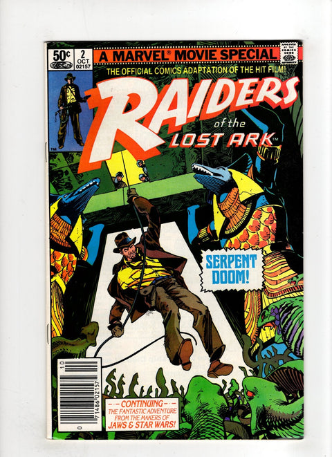 Raiders of the Lost Ark #2 (1981) Newsstand Edition Newsstand Edition Buy & Sell Comics Online Comic Shop Toronto Canada