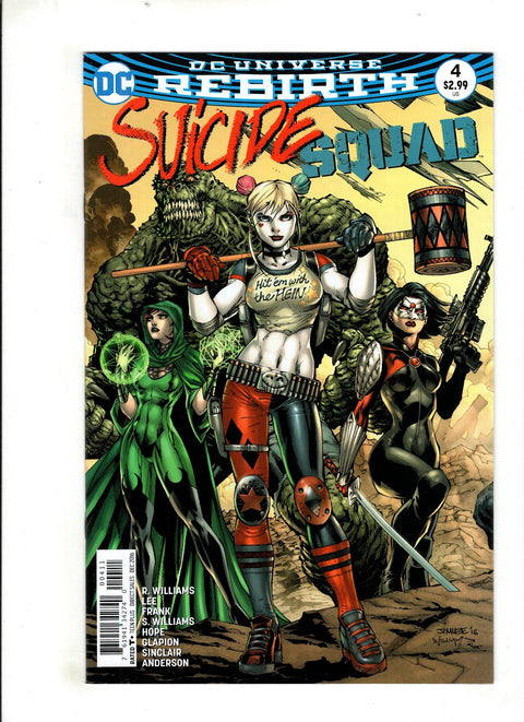 Suicide Squad, Vol. 4 #4 (Cvr A) (2016) Jim Lee A Jim Lee Buy & Sell Comics Online Comic Shop Toronto Canada