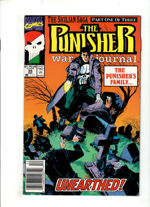 Punisher War Journal, Vol. 1 #25 (1990) Newsstand Edition