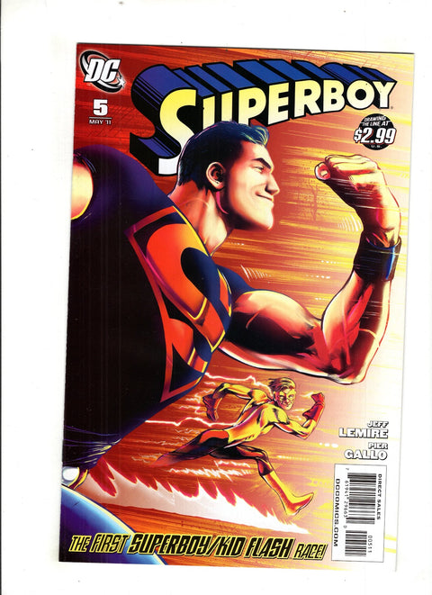 Superboy, Vol. 4 #5 (Cvr A) (2011) Eddy Barrows A Eddy Barrows Buy & Sell Comics Online Comic Shop Toronto Canada