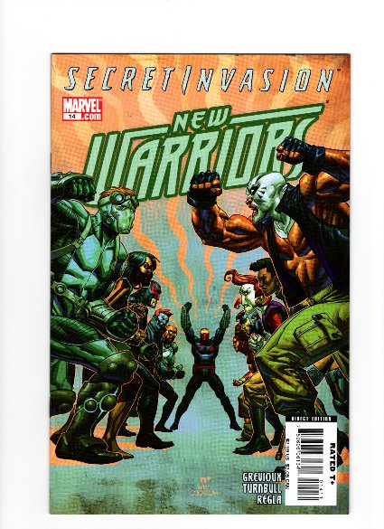New Warriors, Vol. 4 #14 (2008) Nic Klein Nic Klein Buy & Sell Comics Online Comic Shop Toronto Canada