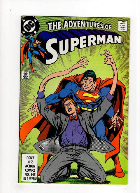 The Adventures of Superman, Vol. 1 #458 (1989) Buy & Sell Comics Online Comic Shop Toronto Canada