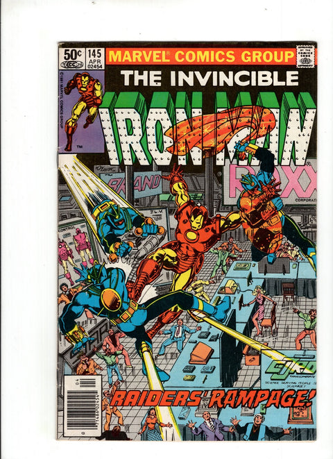 Iron Man, Vol. 1 #145 (1981) Newsstand Edition Newsstand Edition Buy & Sell Comics Online Comic Shop Toronto Canada