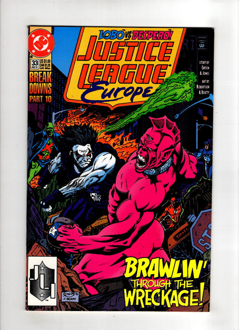 Justice League Europe / International #33 (Cvr A) (1991) A Buy & Sell Comics Online Comic Shop Toronto Canada