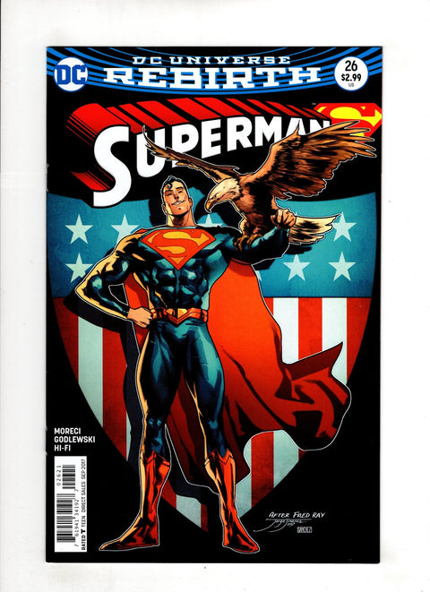 Superman, Vol. 4 #26 (Cvr B) (2017) Jorge Jimenez Variant B Jorge Jimenez Variant Buy & Sell Comics Online Comic Shop Toronto Canada