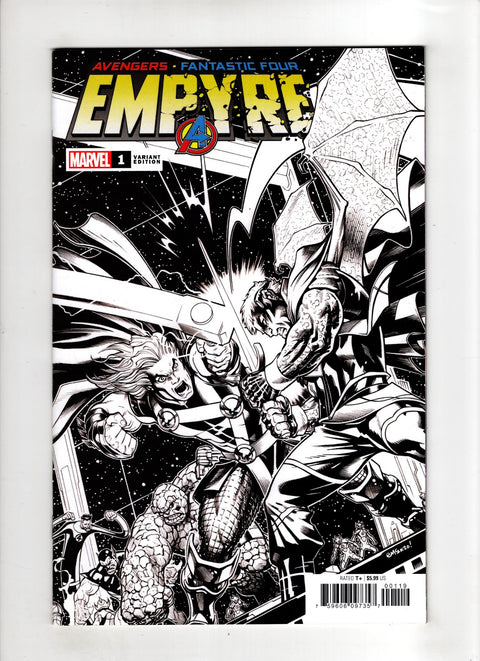 Empyre #1 (Cvr S) (2020) Incentive Ed Mcguinness Launch Sketch Variant S Incentive Ed Mcguinness Launch Sketch Variant Buy & Sell Comics Online Comic Shop Toronto Canada