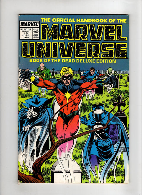 Official Handbook of the Marvel Universe: Deluxe Edition (Vol. 2) #16 (Cvr A) (1987) A Buy & Sell Comics Online Comic Shop Toronto Canada