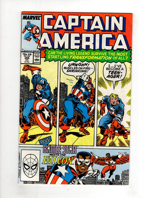 Captain America, Vol. 1 #355 (1989) Buy & Sell Comics Online Comic Shop Toronto Canada