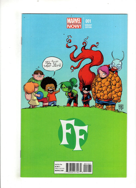 FF, Vol. 2 #1 (Cvr C) (2012) Skottie Young Baby Variant C Skottie Young Baby Variant Buy & Sell Comics Online Comic Shop Toronto Canada