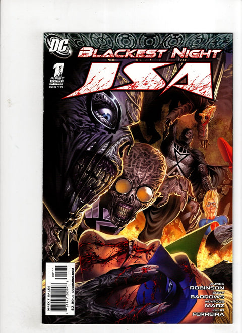 Blackest Night: JSA #1 (Cvr A) (2009) Eddy Barrows A Eddy Barrows Buy & Sell Comics Online Comic Shop Toronto Canada
