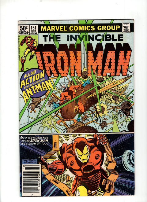 Iron Man, Vol. 1 #151 (1981) Newsstand Edition Newsstand Edition Buy & Sell Comics Online Comic Shop Toronto Canada