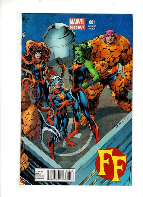FF, Vol. 2 #1 (Cvr B) (2012) Mark Bagley Variant B Mark Bagley Variant Buy & Sell Comics Online Comic Shop Toronto Canada