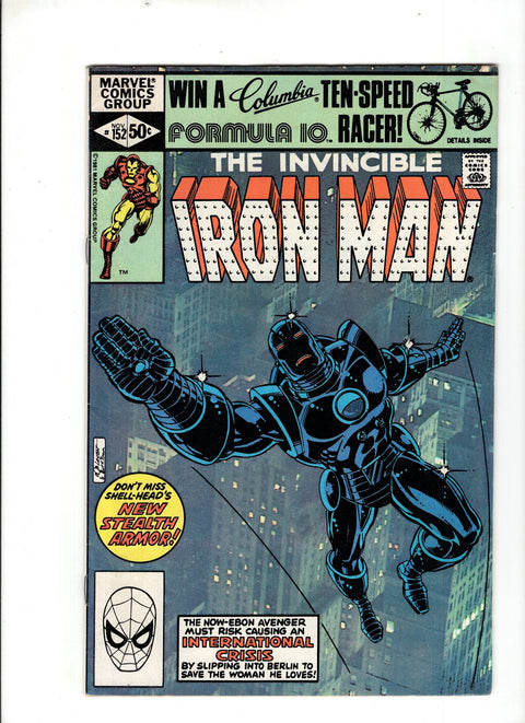 Iron Man, Vol. 1 #152 (1981) Debut of Stealth Armor Debut of Stealth Armor Buy & Sell Comics Online Comic Shop Toronto Canada