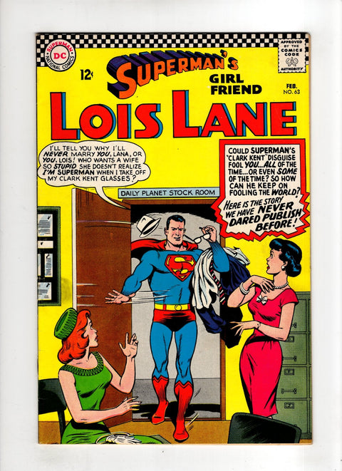 Superman's Girl Friend Lois Lane #63 (1966) Buy & Sell Comics Online Comic Shop Toronto Canada