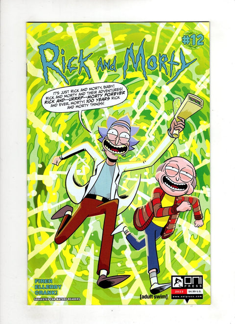 Rick and Morty, Vol. 2 #12 (Cvr A) (2023) Marc Ellerby A Marc Ellerby Buy & Sell Comics Online Comic Shop Toronto Canada