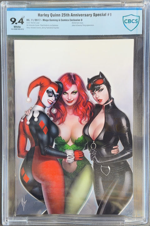 Harley Quinn: 25th Anniversary Special #1 (CBCS 9.4) (2017) V Mega Gaming & Comics Warren Louw Virgin Classic Harley Buy & Sell Comics Online Comic Shop Toronto Canada