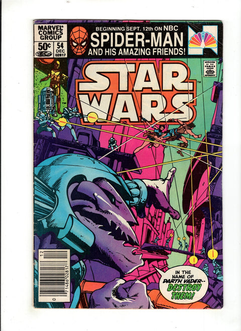 Star Wars, Vol. 1 (Marvel) #54 (1981) Buy & Sell Comics Online Comic Shop Toronto Canada