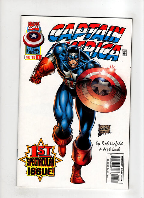 Captain America, Vol. 2 #1 (1996) Buy & Sell Comics Online Comic Shop Toronto Canada