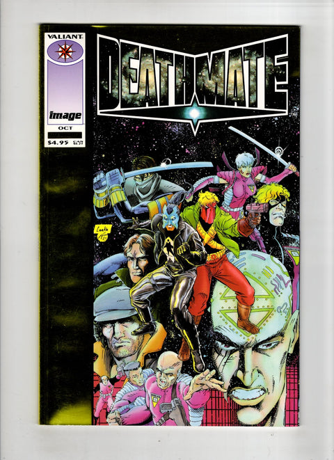 Deathmate #3 (1993) Mike Leeke Yellow Foil Mike Leeke Yellow Foil Buy & Sell Comics Online Comic Shop Toronto Canada