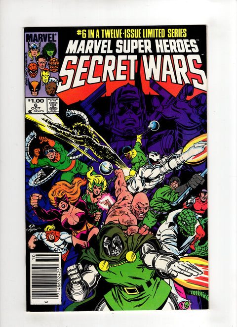 Marvel Super Heroes Secret Wars #6 (1984) Canadian Price Variant Canadian Price Variant Buy & Sell Comics Online Comic Shop Toronto Canada