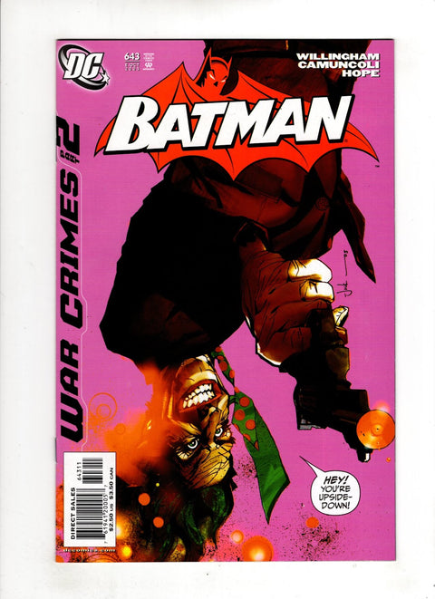 Batman, Vol. 1 #643 (Cvr A) (2005) A Buy & Sell Comics Online Comic Shop Toronto Canada