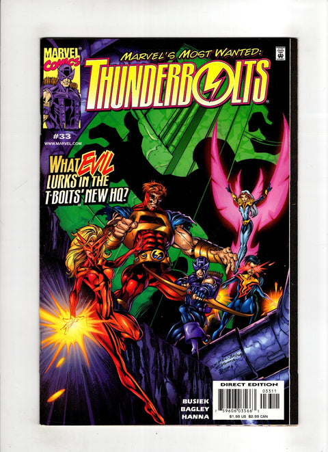 Thunderbolts, Vol. 1 #33 (1999) Buy & Sell Comics Online Comic Shop Toronto Canada