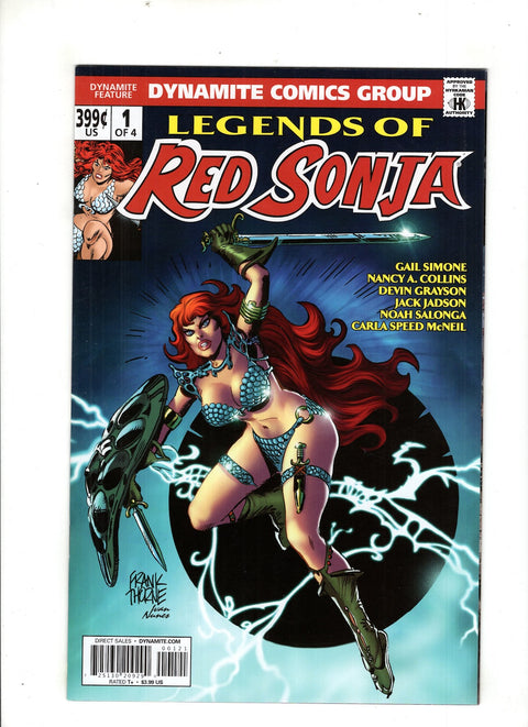 Legends of Red Sonja #1 (Cvr B) (2013) Frank Thorne Exclusive Subsciption B Frank Thorne Exclusive Subsciption Buy & Sell Comics Online Comic Shop Toronto Canada
