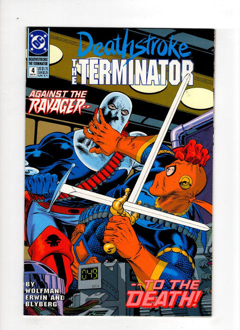 Deathstroke, The Terminator #4 (1991) Buy & Sell Comics Online Comic Shop Toronto Canada